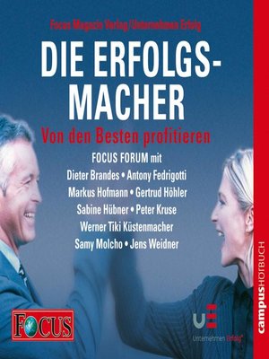 cover image of Die Erfolgsmacher II--Von den Besten profitieren